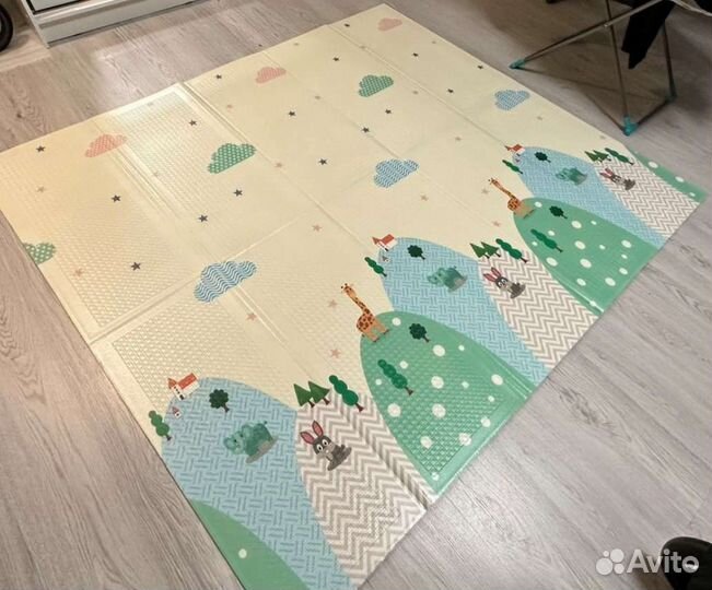Складной детский коврик