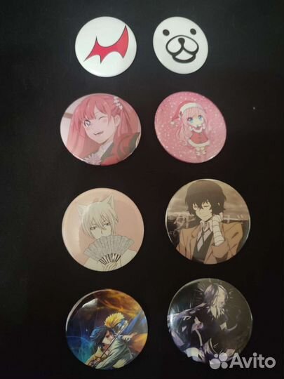Аниме значки