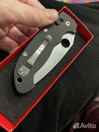 Spyderco manix 2 XL CF Limited Edition нож