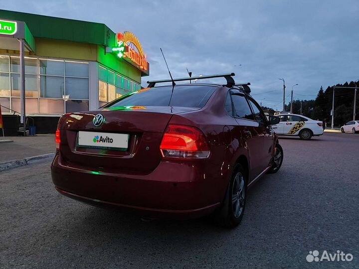 Volkswagen Polo 1.6 AT, 2012, 202 000 км