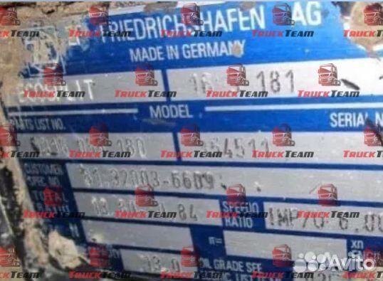 Коробка передач 16S181 MAN 1316055249 Продажа, Ремонт