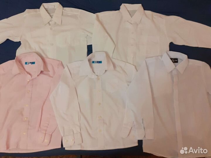 Рубашки школьные