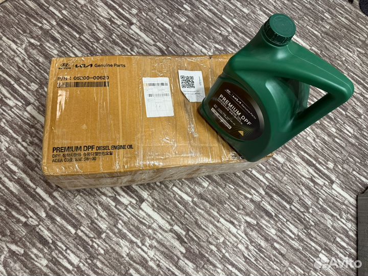 Масло hyundai premium dpf 5w-30 diesel