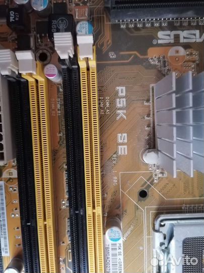 Материнская плата сокет 775 asus p5k se