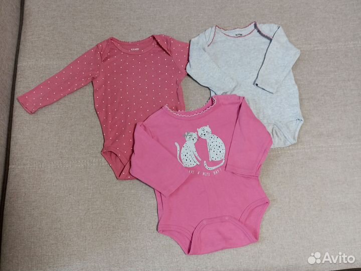 Пакет одежды для девочки размер 80