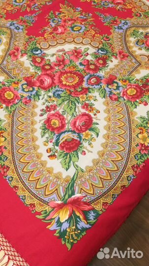 Павловопосадская шаль, с биркой