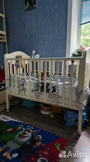 Детская кровать для новорожденных бу