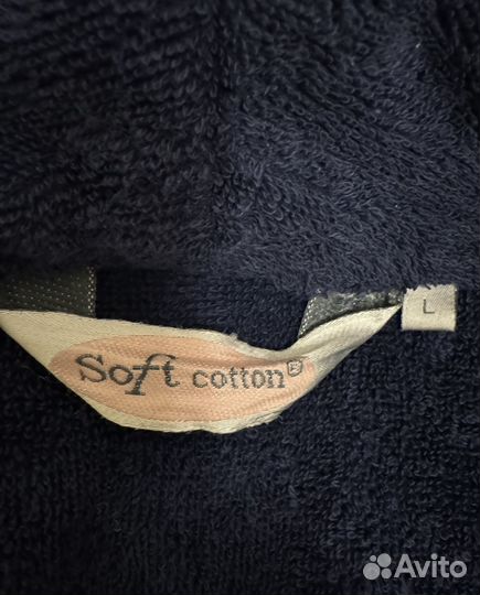 Мужской махровый халат 52 размер