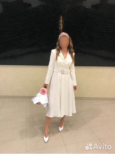 Платье белое Lichi, размер S