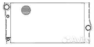 Радиатор охлаждения двигателя