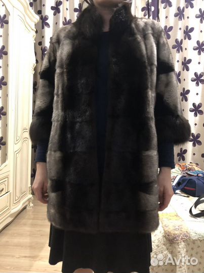 Новая норковая шуба 44-46