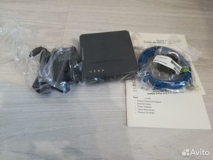 Телефонный адаптер Cisco SPA112 с 2 портами