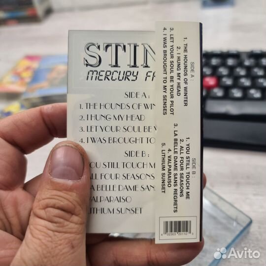 Аудиокассета Sting - Mercury falling