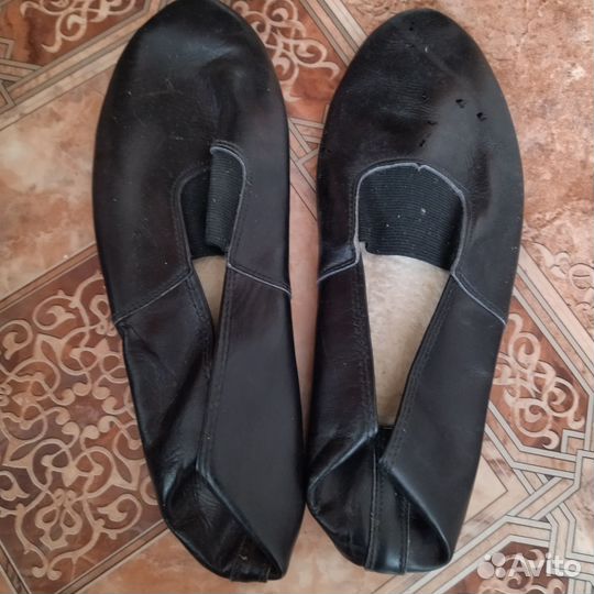 Чешки натуральная кожа СССР 39-40. Кинореквизит