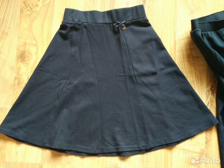 Юбка, Школьная форма, синяя, размер 140