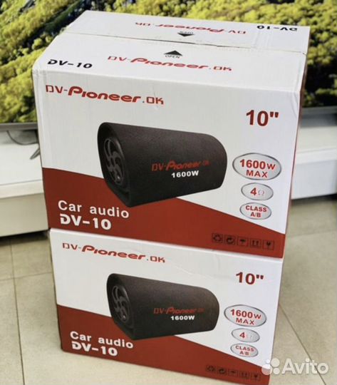 Сабвуфер активный pioneer dv-10