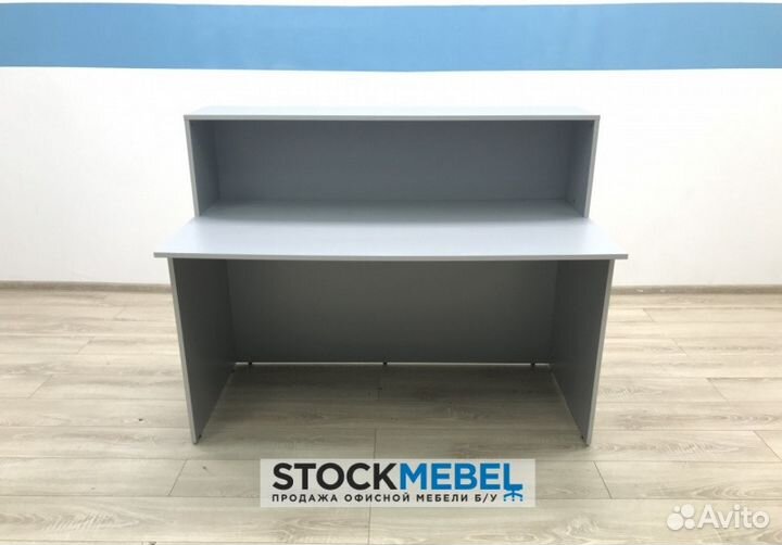 Офисная мебель. Ресепшн Эконом. Серый. Новый