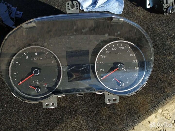 Приборная панель kia rio x-line 1.6 MT