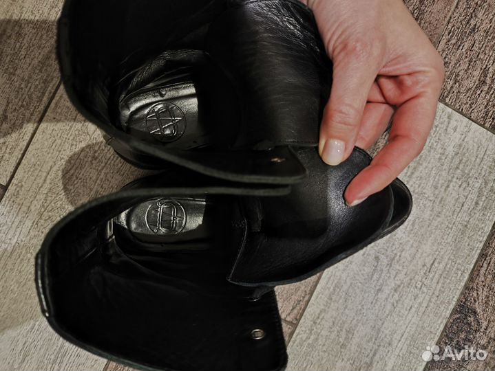 Ботинки женские осенние кожа