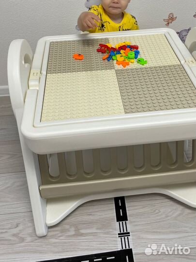 Многофункциональная парта-стол со стулом для детей