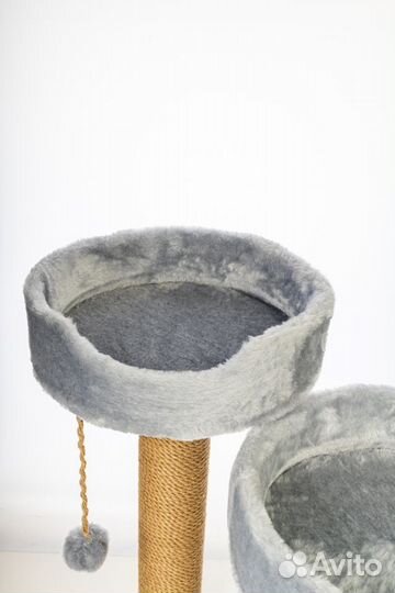 Когтеточка с двумя лежанками