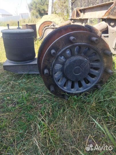 Оси в сборе Bpw ECO-P, SAF на коробах интегральные