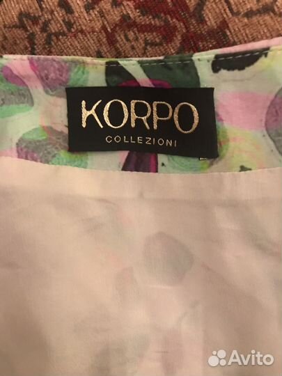 Юбка шелковая korpo