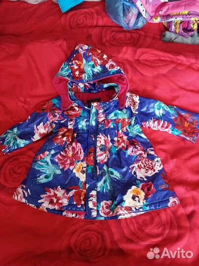 Плащ для девочки 86 92