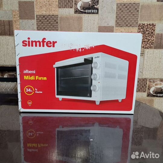Электрическая Печь духовка Simfer 34 лит