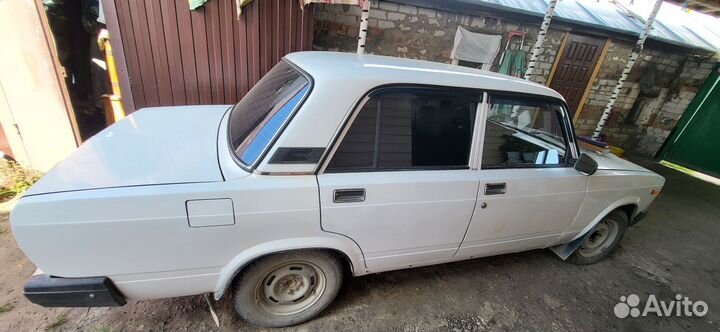 ВАЗ 2107 1.6 МТ, 2007, 72 000 км