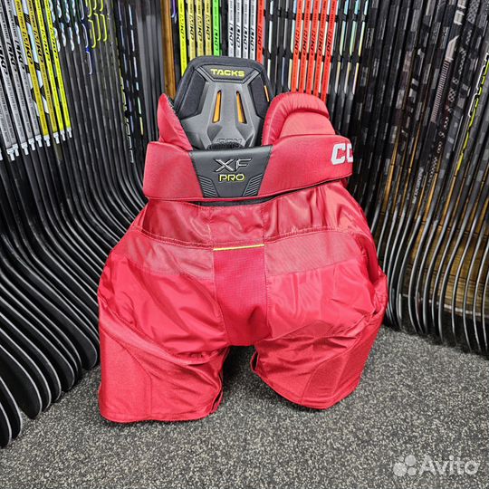 Хоккейные шорты CCM tacks XF Pro SR M Red