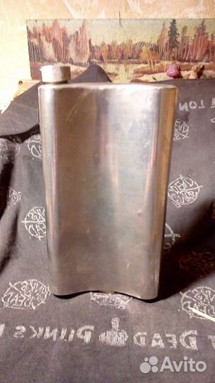 Фляжка из нержавейки СССР 0.7