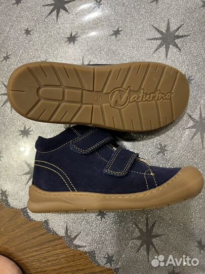 Полуботинки демисезонные натуральная замша