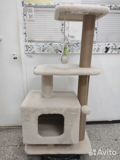 Домик когтеточка для кошек Том и Джерри