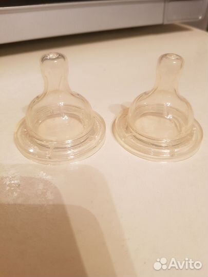 Соски бутылочные avent для густых жидкостей