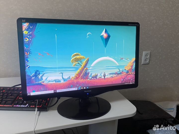 Монитор ViewSonic 22” led 75 герц