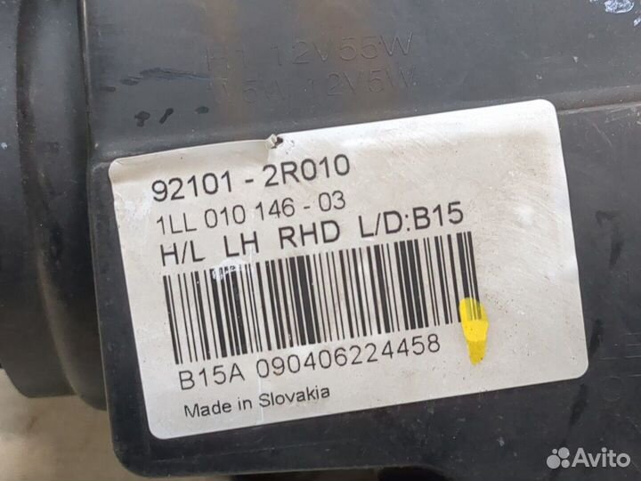 Фара (передняя) Hyundai i30, 2009