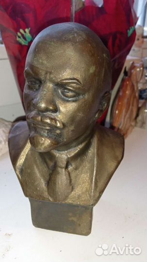 Бюст Ленина ск.Геворкян силумин эпоха СССР