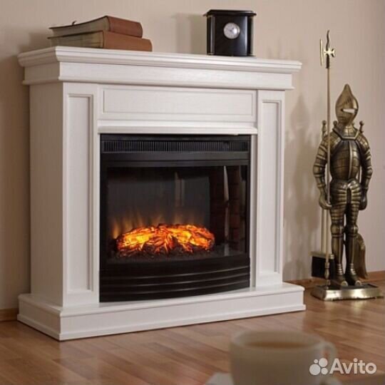 Электрокамин Panoramic 25 LED с порталом Стаффорд