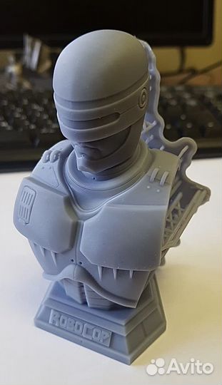 3D печать (фотополимерная смола), литьё