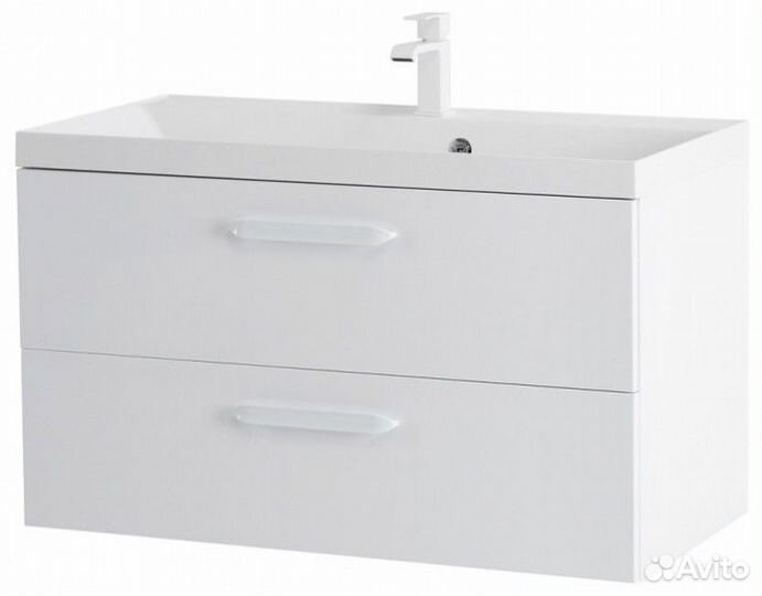 Мебель для ванной BelBagno Aurora 90 Bianco Lucido