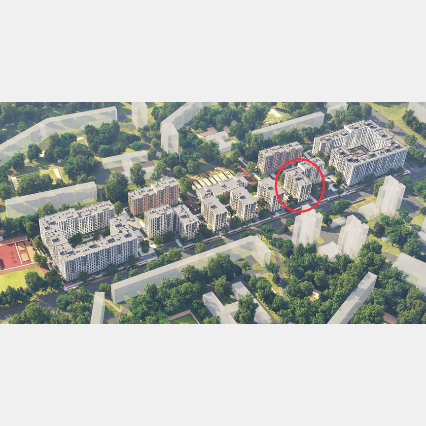 2-к. квартира, 62,6 м², 7/12 эт.