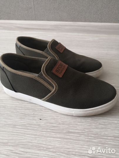 Слипоны Кеды на мальчика