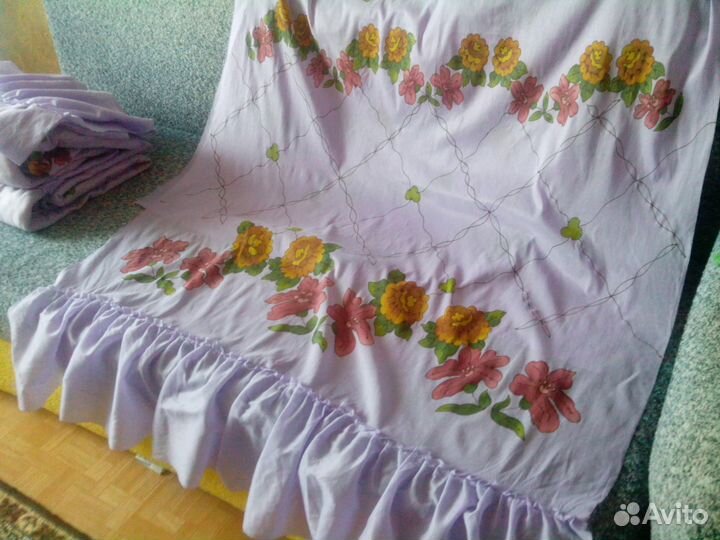 Покрывало и шторы