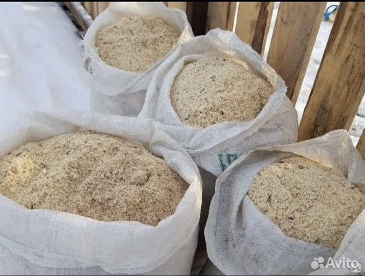 Опилки в мешках самовывоз-доставка