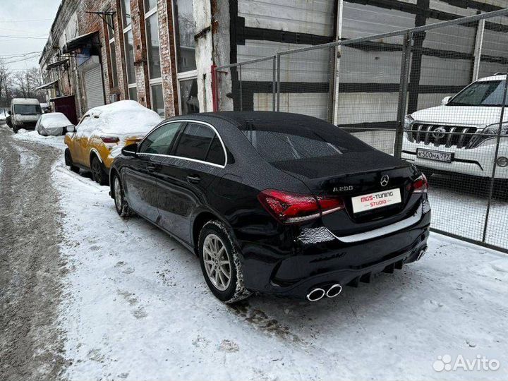 Обвес в стиле A45 AMG Mercedes A-class V177 седан