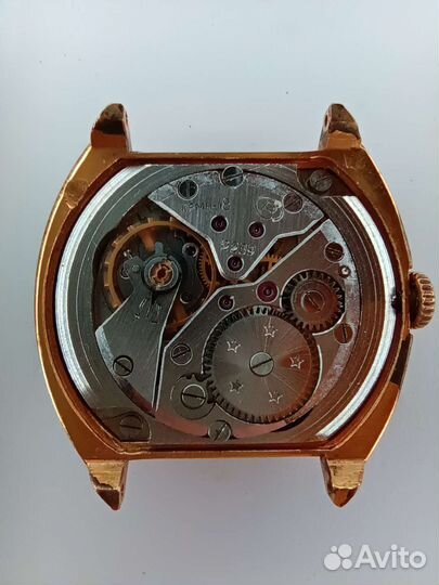 Часы СССР Восток 2209 Редкий корпус Au. Обслужены