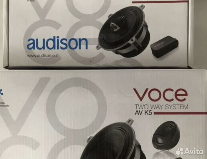 Audison AV Voce комплект 2 новых динамиков