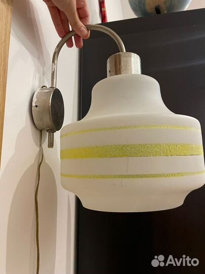 Лампа бра люстра СССР винтаж ретро