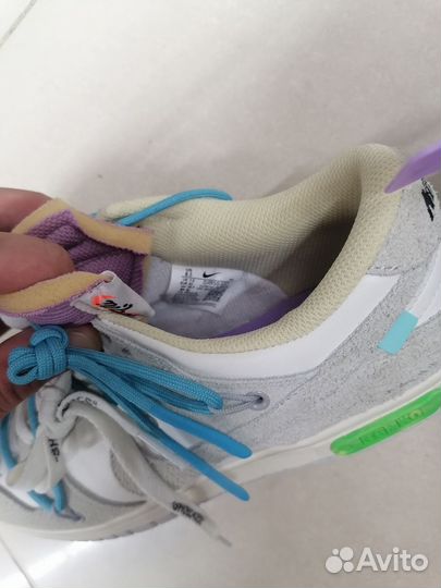 Кеды Nike Dunk Low Off-White